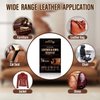 Leather Repair Kit for Furniture, Couch, Sofa, Jacket, Car Seats and Purse, Restores Faux, Artificial, Genuine Pleather and Any Material, with Super Easy to Follow Instructions to Match Any Color