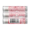 Delight Naturals Almond Flavors Lip Balm Set - Almond + Honeu, Almond + Cherry, Almond + Vanilla