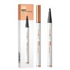 Eyebrow Pencil,3D Microblading Eyebrow Tattoo Pencil 4 Fork Tip,Eye Makeup Long-Lasting Waterproof & Smudge-proof Natural Eyebrow Hair Eyebrow Pencil (1#black)