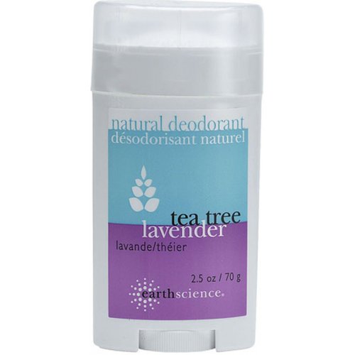 Earth Science: Natural Deodorant Lavender 2.5 oz (5 pack)5