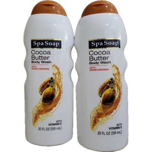 Generic Cocoa Butter Body Wash (Spa Soap) 2 pack