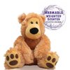 Warm Pals - Bear Hugs - 1.5lbs - Cozy Microwavable Lavender Scented Plush Toys - Heated Stuffed Animal - Heatable Coolable Bedtime Comfort Plushie