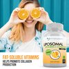 Liposomal Vitamin C 1400mg Per Serving - 180 Veggie Capsules High Absorption Ascorbic Acid, Lypo-Spheric Vitamin C Complex Immune Support Supplement with Powerful Antioxidants and Collagen Booster
