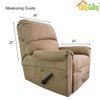Easy-Going Recliner Stretch Sofa Slipcover Sofa Cover 4-Pieces Furniture Protector Couch Soft with Elastic Bottom Spandex Jacquard (Recliner,Dark Gray)