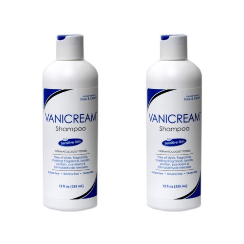 Pharmaceutical Specialties Free & Clear Hair Shampoo for Sensitive Skin, Fragrance Free (Pack of 2)