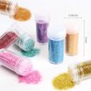 Extra Fine Glitter, Set of 24 Colors Body Cosmetic Glitter, Nail Arts Face Hair Eye Lip Gloss Makeup Glitter, Slime,Tumbler and Epoxy Resin Crafts Loose Glitter Powder Shaker