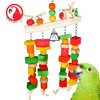 Bonka Bird Toys 1052 Big Bone Bridge Huge Natural Chew Cage Toy Parrot, Macaw, Cockatoo, Amazon, and Similar