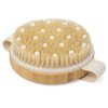 CSM Dry Body Brush - Natural Bristle Exfoliating Brush for Skin Renewal, Lymphatic Support and Circulation Boost - Sustainable Choice Dry Brushing Tool for Gentle Detox, Spa-Like Exfoliation