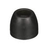 Seachoice Molded Side Guide End Cap, Black, Boat Trailer, 2-1/2 in. X 5/8 in.