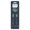 Philips Sonicare One Toothbrush, Electric Battery Powered Toothbrush with Sleek Travel Case and 2pk Toothbrush Heads - Midnight Blue, HY100/01
