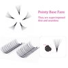Eyelash Extensions Premade Fans Eyelash Extensions C CC D DD Curl Pointy Tip Pre Fan Eyelashes Premade Lash Extension Fans Volume Lash Extensions Pre Made Volume Lashes (10D-0.07D, 13mm)