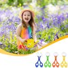 2Pcs Blue Fine Motor Skill,Hand-Eye Coordination Plastic Scissor Clamp Small Butterfly Clip, Scoopers Nature Exploration Observation Nature Exploration