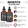 Jamaican Black Castor Oil - for Hair Growth, Body Massage Oil, Eyebrows, Eyelashes, Nail Care Grow & Moisturizing Organics Pure Cold Pressed