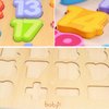 Wooden Number Puzzle Toys, ABC Letter & Number Puzzle for Toddlers 1 2 3 Year Old, Preschool Learning Toys for Kids, Educational Name Puzzle Gift for Boys and Girls (Number Puzzle)