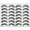 Pooplunch False Eyelashes Wispy Cat Eye Lashes Natural Clear Band Fluffy Short Faux Mink Eye Lashes Fake Eyelashes 14 Pairs Pack