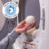 S&T INC. XL New Zealand Wool Dryer Balls, Fabric Softener for Laundry, Natural White, 2.9 in, 6 Pack