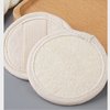 Natural Loofah Pads, Face Exfoliator Pad Scrubber Handheld Luffa Pad Sponges Suitable for Bathing, Showering, spa Facial Cleansing Available for Men and Women (2pcs)