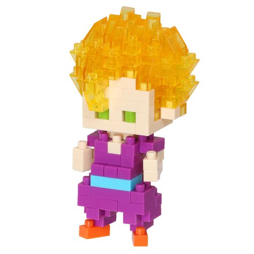 nanoblock - Dragon Ball Z - Son Gohan Super Saiyan, Character Collection Series Building Kit