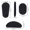 96 Pairs Eyeglass Nose Pads Soft Foam Adhesive Anti-Slip Silicone Glasses Nose Pads Self Adhesive Nose Pads Stickers for Eyeglasses Glasses Sunglasses（Black and Skin Color)