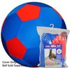 Horsemen's Pride Mega Soccer Ball Blue Cover,30-Inch