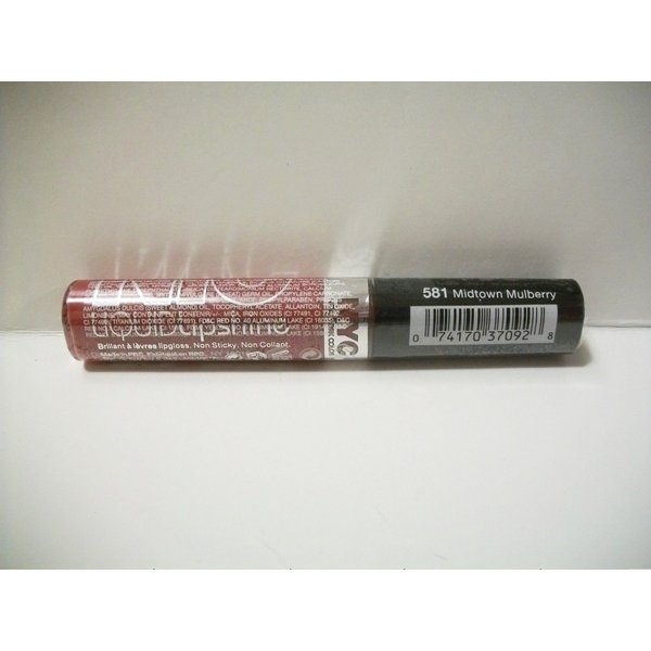 NYC Liquid Lipshine Lip Gloss 7.2ml-581 Midtown Mulberry