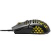 Cooler Master MM711 RGB-LED Lightweight 60g Wired Gaming Mouse - 16000 DPI Optical Sensor, 20 Million Click Omron Switches, Smooth Glide PTFE Feet, and Ambidextrous Honeycomb Shell - Matte Black