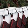 Haute Decor The Original MantleClip® - 4 Pack (Oil-Rubbed Bronze) - Hang Christmas Stockings Safely and Securely from Mantels Up to 3 Inches Thick