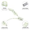 FRAMAR Checkered Hair Clip Set - Alligator Clips For Hair Styling, Hair Styling Clips Sectioning, Barber Hair Clips, Barber Supplies, Green Hair Clips For Women Styling, Salon Hair Clips – 4 Pack