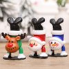 LOGOFUN 6PCS Christmas Wind Up Toys Xmas Stocking Stuffers Wind Up Toys Snowman Reindeer Walking Jumping Clockwork Toy for Festival Party Supplies
