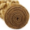 24 26 28 Inch Color #27 Bundles Honey Blonde Curly Human Hair Bundles Color #27 Kinky Curly Bundles Human Hair Weave Honey Blonde Bundles Remy Hair Extensions