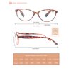 HEEYYOK Reading Glasses Women 1.50 5-Pack,Beautiful Women Readers,Quality Spring Hinge Colorful Inculding Sun for Reading Outdoors
