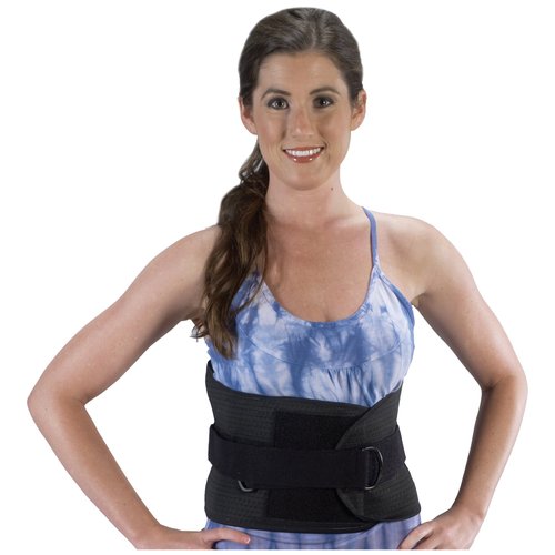Bilt-Rite Mastex Health Lumbo Protech Deluxe Back Support, Black, Small
