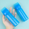 Framendino, 3 Pack Blue 6 Ounce Hair Dye Root Comb Applicator Bottle with Graduated Scale for Salon