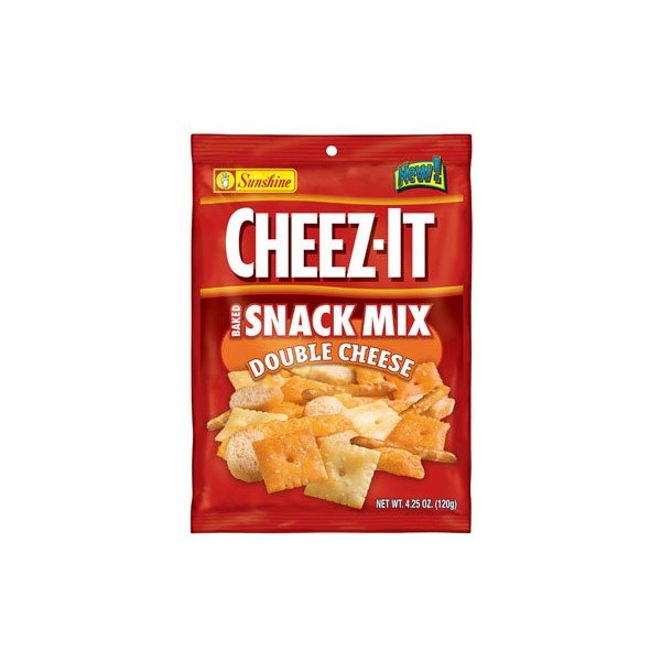 Cheez-It Double Cheese Snack Mix 4.25 oz. Pegged
