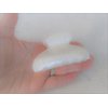 Generic Shimmering marbled vanilla blonde creme white hair claw clip