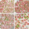 3D Flower Nail Charms, 60PCS 3D Flower Nail Art Rhinestones Pink Pale Pink Mixed Pearl Rose Designs Spring Blossom Acrylic Floral Nail Supplies with Pearls Manicure Decorations DIY Crafts