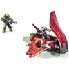 Mega Construx Halo Banshee Breakout Vehicle Halo Infinite Construction Set with Spartan Recon Character Figure, Building Toys for Kids