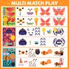 Sinceroduct Make Your Own Stickers for Kids, Fun Bug Sticker Kit with 60 Insect, Animal Face Sticker Sheets, Perfect for Rewards, Party Favors, Holiday Gifts, and Christmas Day