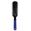 Phillips Brush Hot Styler Metal Vented Hair Brush for Blow Drying & Styling, Anti-Static Ball Tipped Nylon Bristles – Rubber Ergonomic Handle