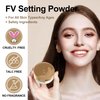 FV Translucent Powder Setting Powder, Oil Control, Long Lasting, Lightweight Loose Powder with Matte Finish, Talc Free Face Powder Makeup for All Skin Types, 10g, Shimmer Sheer