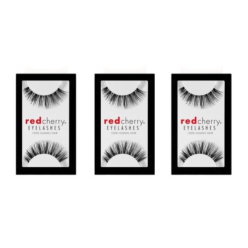 Red Cherry #415 False Eyelashes (Pack of 3 Pairs)