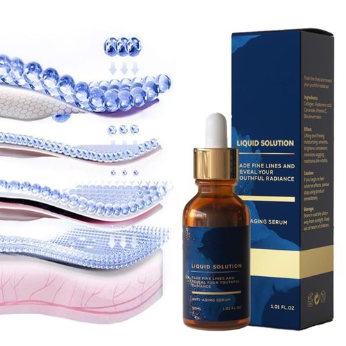 Olavita Face Serum, Vitamin C & E Serum, Anti Aging Face Tightening, Boost Skin Collagen, Reduce Wrinkles & Plump Skin(3pcs)