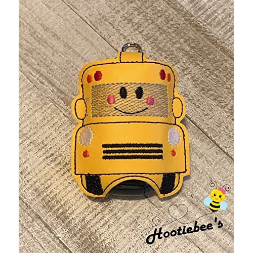 School Bus Hand Sanitizer Holder And/Or Lip Balm Holder