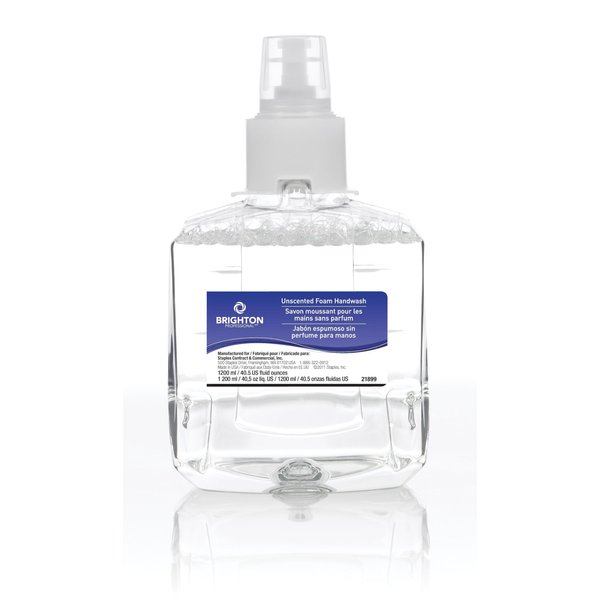 Brighton Professional Foaming Hand Soap Refill for LTX 12 Dispenser, 40.5 oz., 2/Carton (21899)