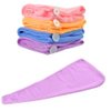ATB 2 Pc Microfiber Hair Wrap Towel Drying Bath Spa Head Cap Turban Twist Dry Shower
