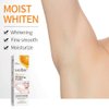 Skin Whitening Cream for Body,Lightening Cream for Intimate Areas and Bleaching,Vitamin C Dark Spot Remover Corrector for Neck,Armpit,Underarm,Elbow,Inner Thigh and Knees,Bikini,1.76oz