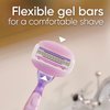 Gillette Venus ComfortGlide Freesia Women's Razor - 1 handle + 2 refills