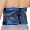NeoTech Care Neoprene Back Brace for Optimal Support and Pain Relief - Adjustable Compression Belt for Lumbar Stability - Comfortable and Breathable Lower Back Support (Blue, Size 4XL)