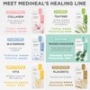 Mediheal Best Korean Sheet Mask - Madecassoside Essential Face Mask 4 Sheets For Sensitive Blemish Prone All Skin Types Hydrating Moisturizing Calming Soothing