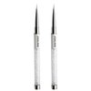 JOSALINAS Nail Art Brushes 2PCS, Gel Polish Nail Art Design Pen Painting Tools with Nail Extension Gel Brush Builder Nail Gel Brush Nail Art Liner Brush Salon at Home DIY Manicure (Liner#7)